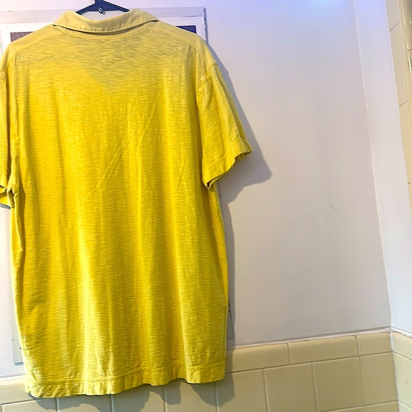 Calvin Klein jeans no button v neck collared ss polo shirt. Size XL. 100%cotton - Picture 6 of 6